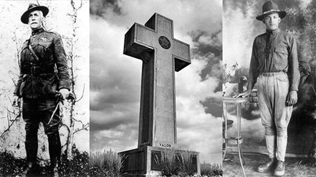 Saving a Cross-shaped Memorial