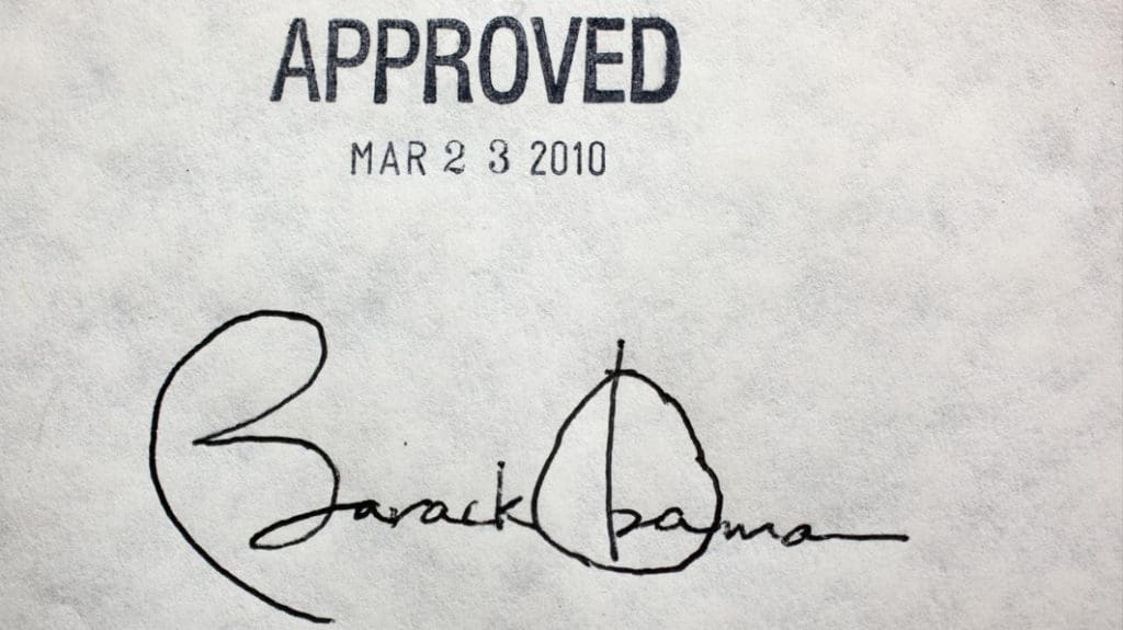 Obama signature
