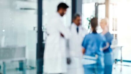 Doctors in a hospital