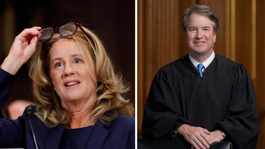 Justice Kavanaugh and Dr. Christine Blasey Ford Both Get Standing Ovations 2300 Miles Apart