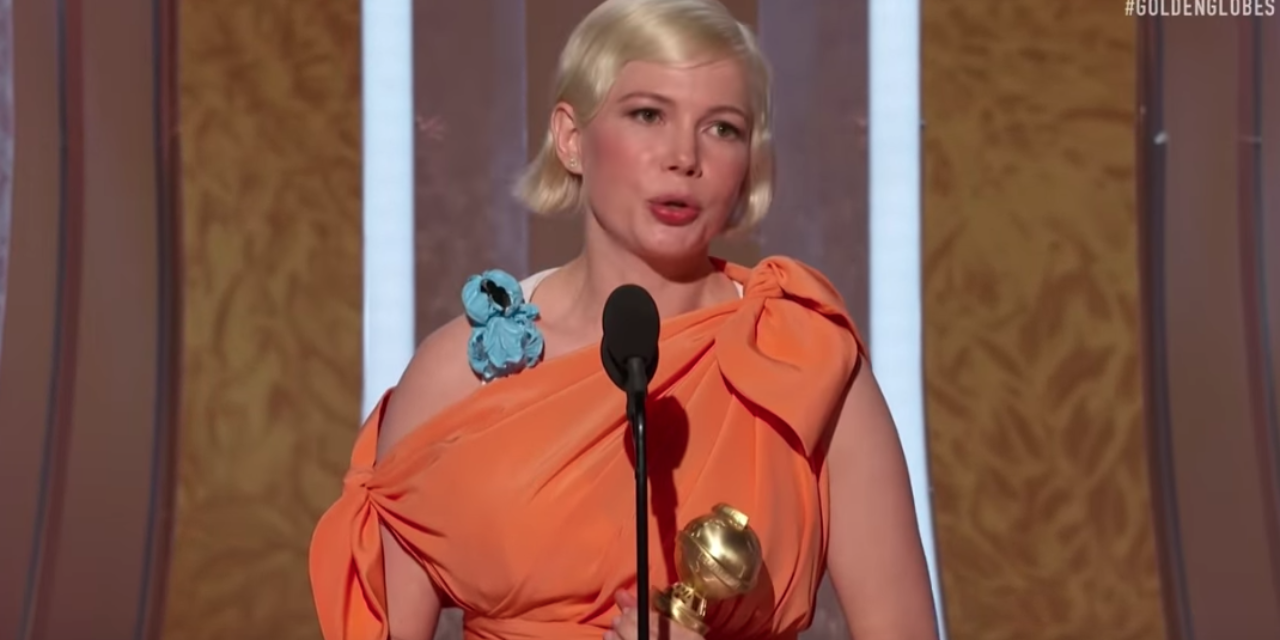 Actress Michelle Williams Uses Golden Globe Win to Proclaim Support for Abortion