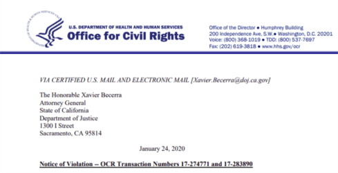 HHS Office for Civil Rights