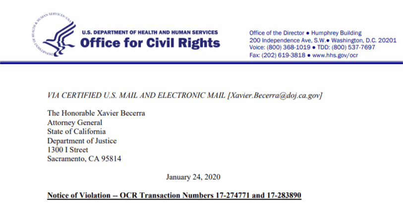 HHS Office for Civil Rights