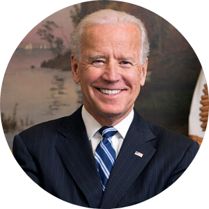 Joe Biden, 77 (D)