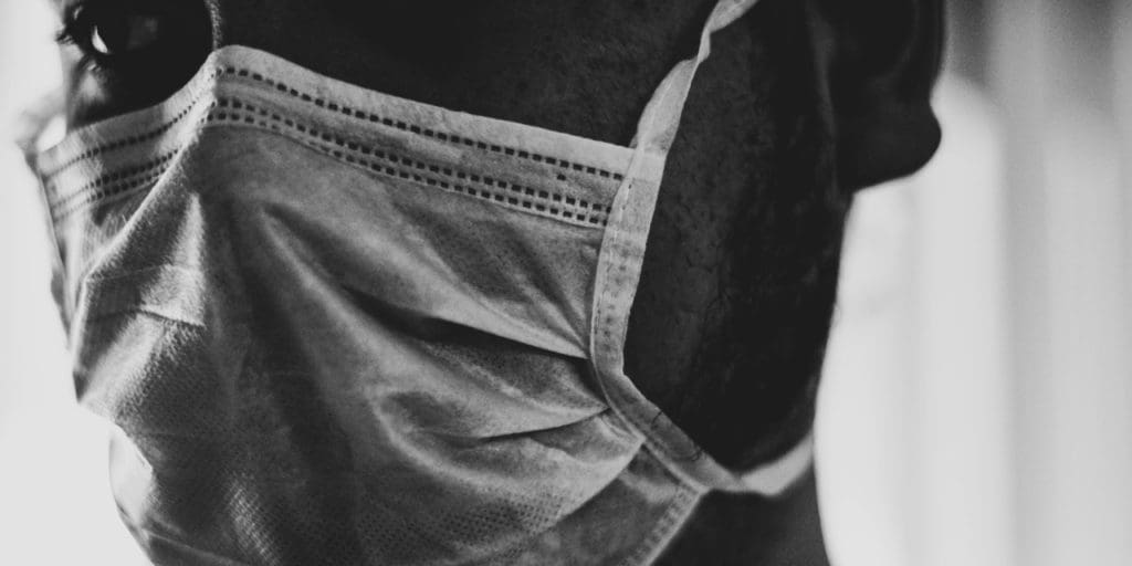 Doctor wearing a medical mask