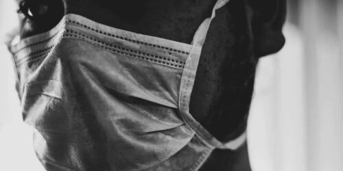 Doctor wearing a medical mask