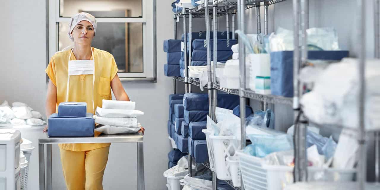 Doctor in a hospital