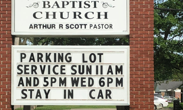 Local Authorities Try to Fine Citizens for Drive-In Church Services Right Before Easter