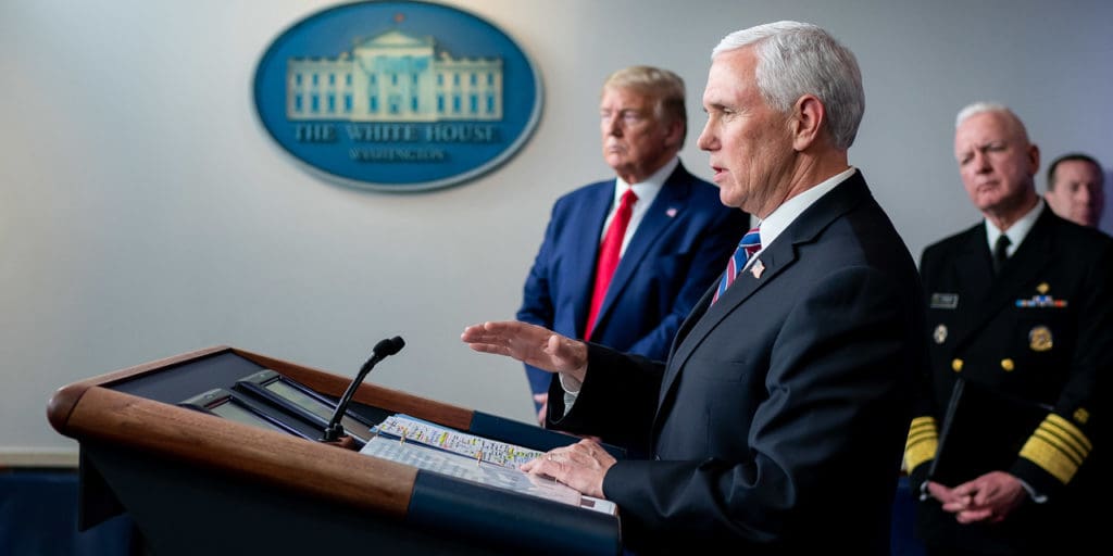 Mike Pence Coronavirus Task Force Briefing