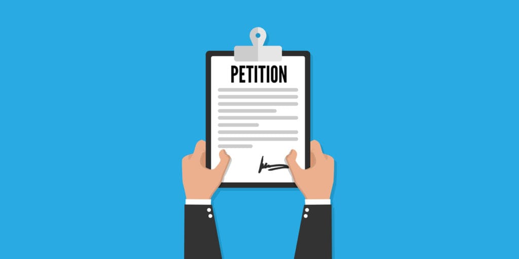 Petition form