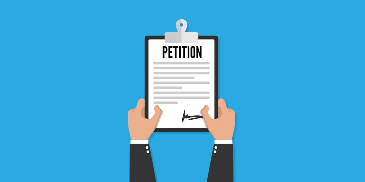 Petition form