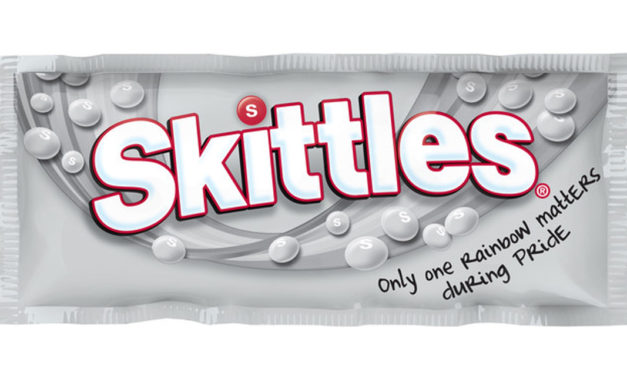 Skittles Goes Gray for Gay Pride