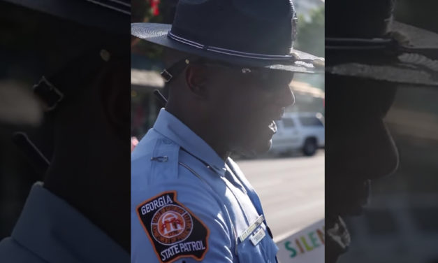 Georgia State Trooper Says He Only Kneels for God