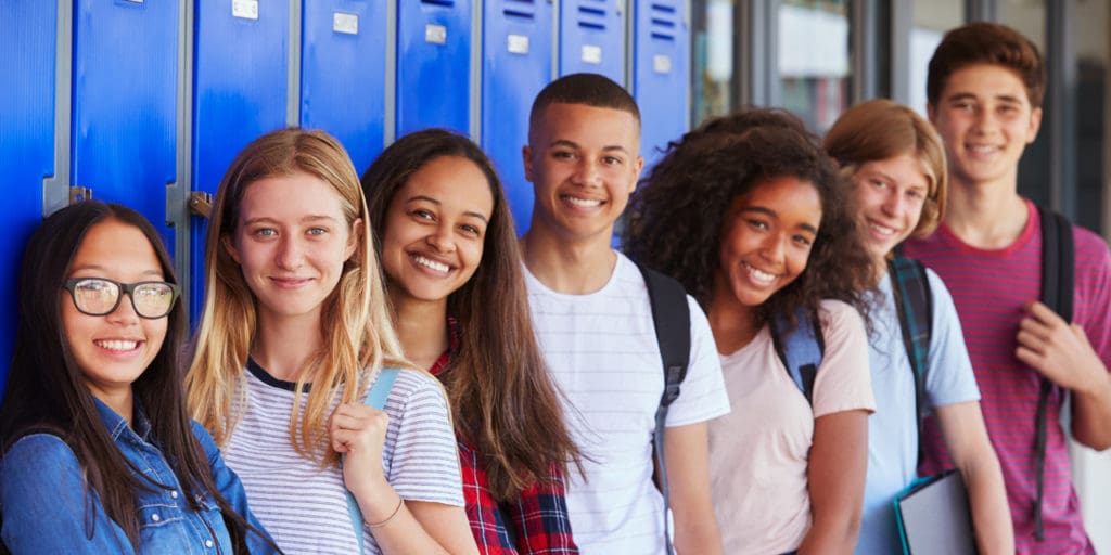 High school students