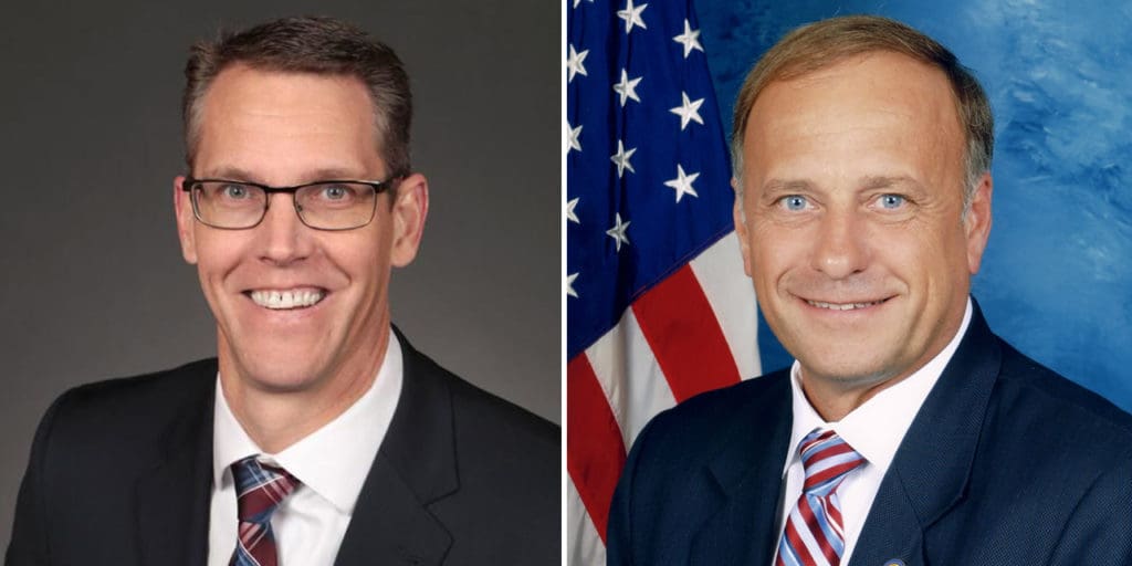 Randy Feenstra and Steve King