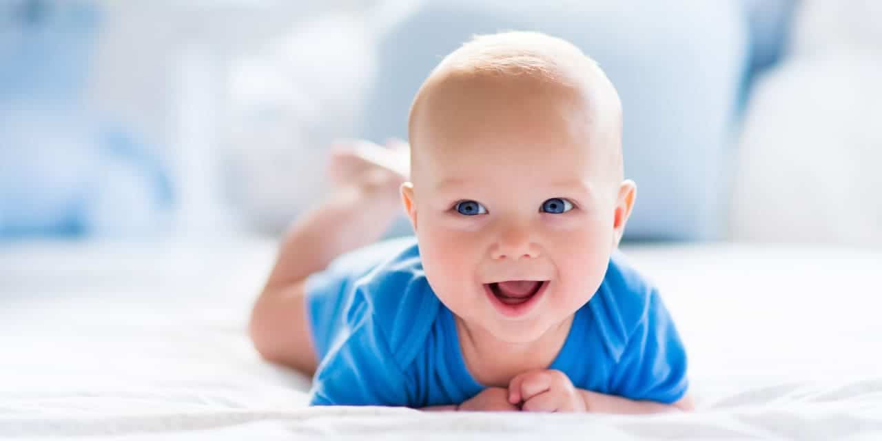 Smiling baby