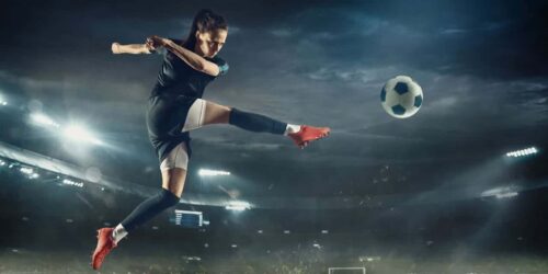 Female soccer player