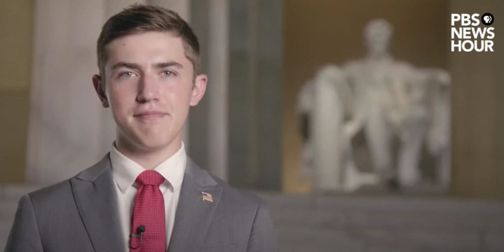 Nick Sandmann addresses the Republican National Convention