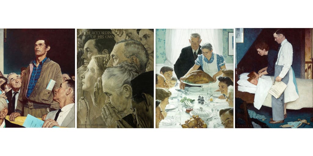 Norman Rockwell Four Freedoms