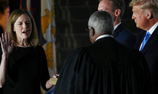 Judge Amy Coney Barrett Confirmed to Supreme Court; Sworn in at Rose Garden Ceremony
