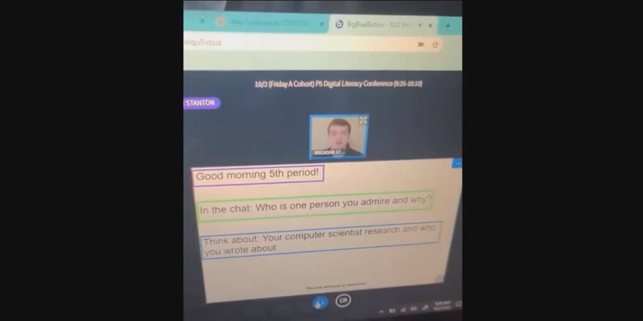 Brendan Stanton kicks 10-year-old student out of online class