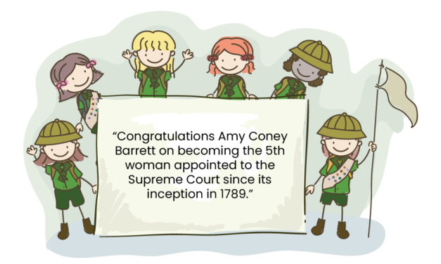 The Girl Scouts Deletes Tweet Congratulating Amy Coney Barrett After Backlash