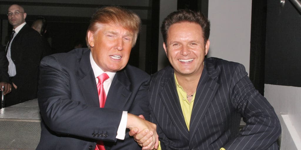 Mark Burnett and Donald Trump
