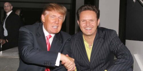 Mark Burnett and Donald Trump