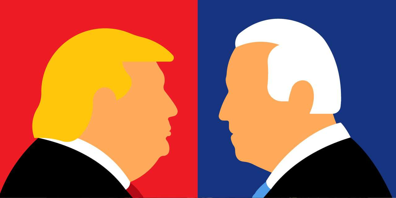 Trump and Biden