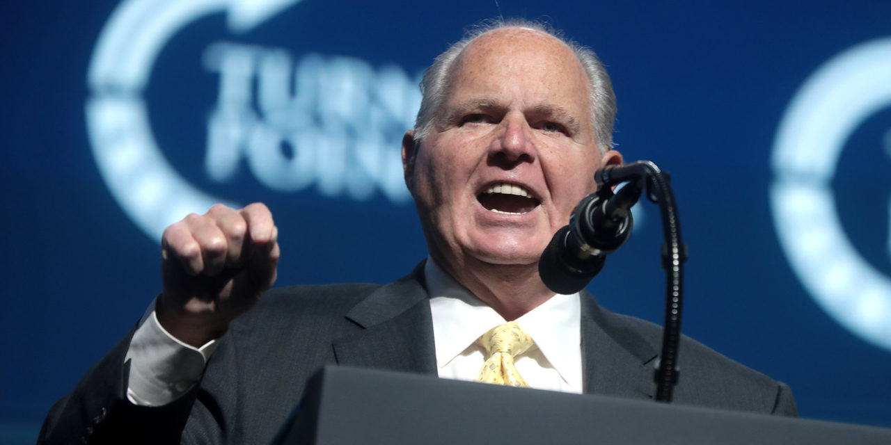 Rush Limbaugh Says He’s Under a “Death Sentence” – Yet this May Be His Most Important Message Yet