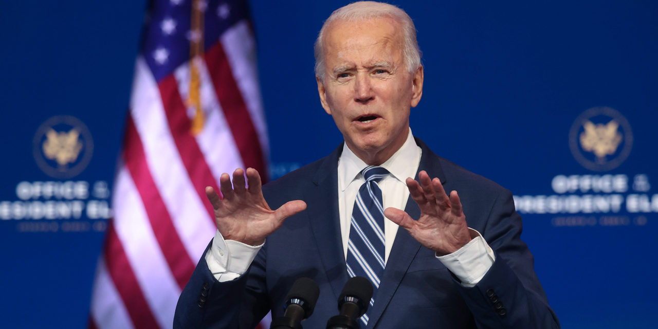 Here are Seven Items that Joe Biden Has Planned for His First 100 Days in Office