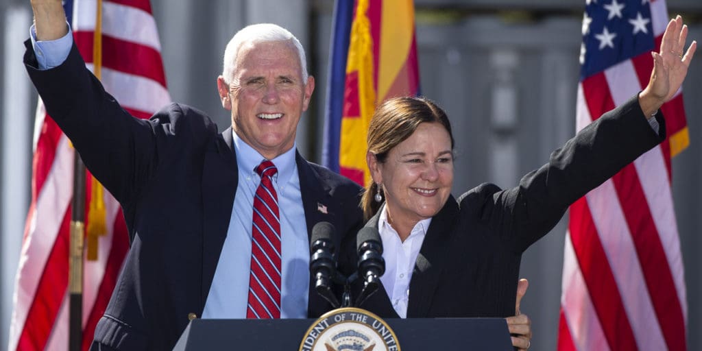 Vice Presiden Mike Pence and his wife Karen Pence