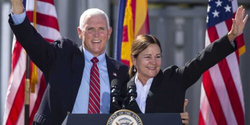 Vice Presiden Mike Pence and his wife Karen Pence