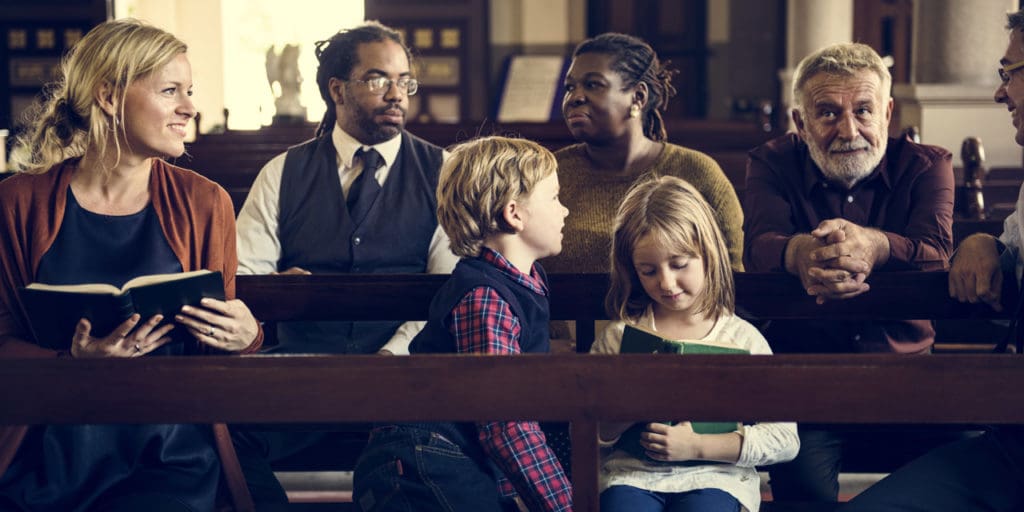Group of people at Church