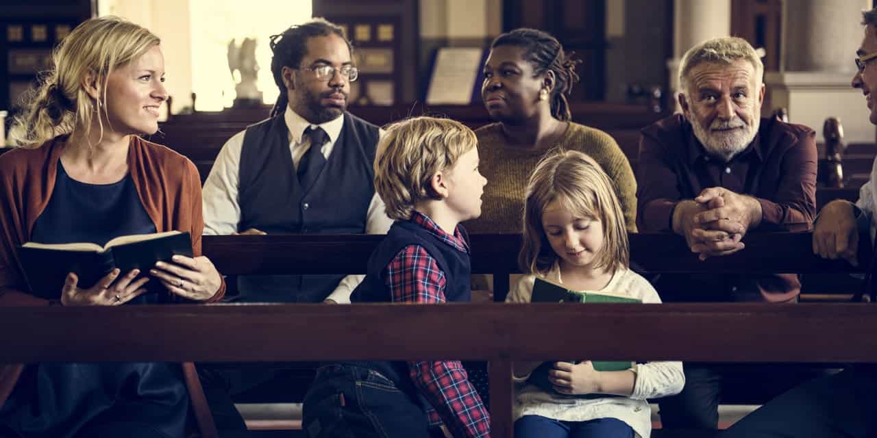 Group of people at Church