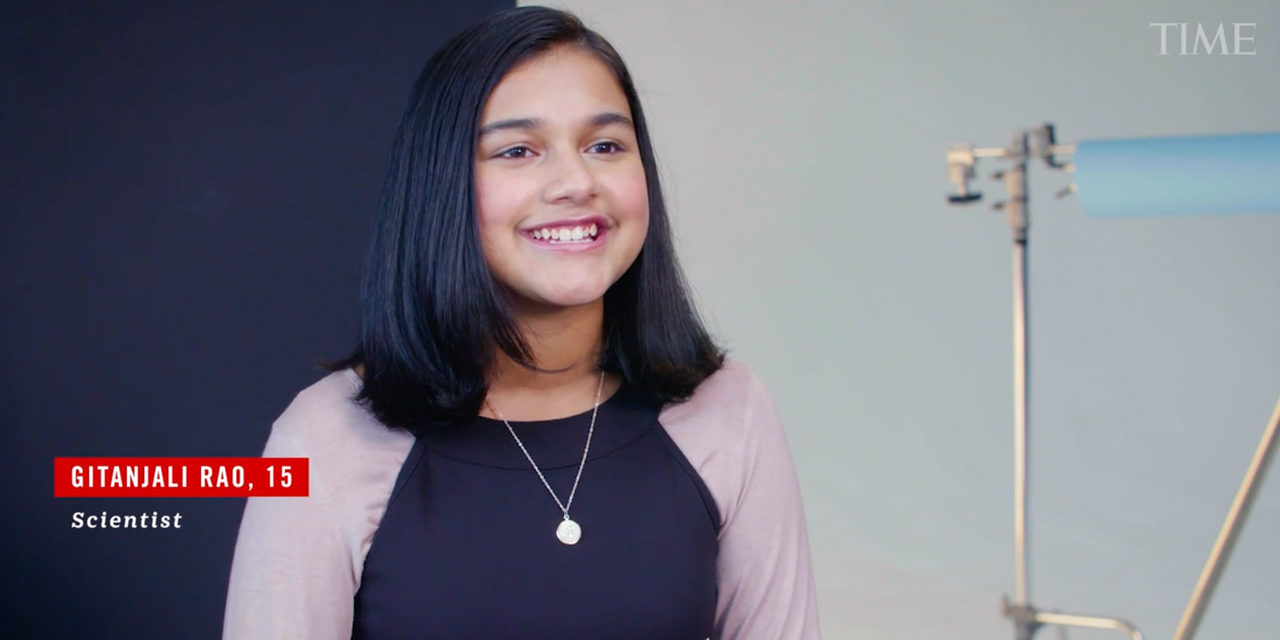 TIME’s 15-Year-Old ‘Kid of the Year’ is a Scientist, Inventor and Mentor