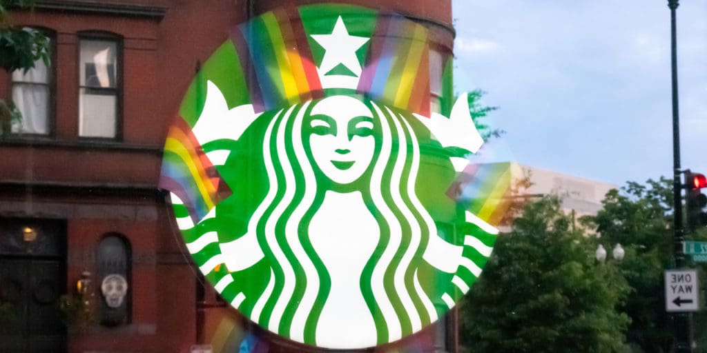 Starbucks pride