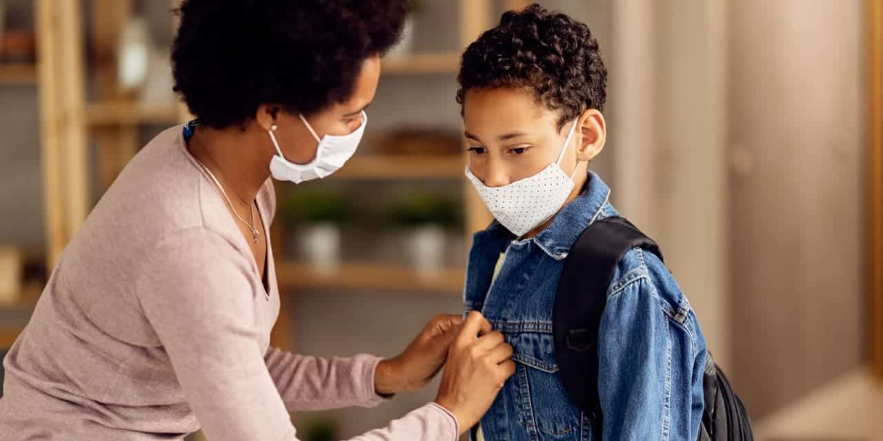 Family with COVID|CDC chart