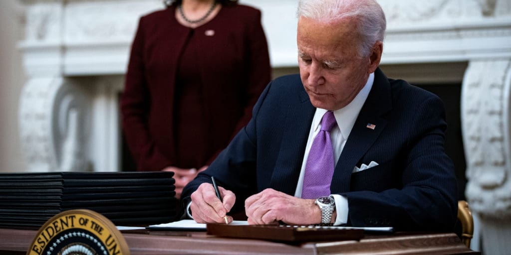 Joe Biden signs executive orders