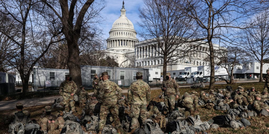 National Guard at the Capitol
