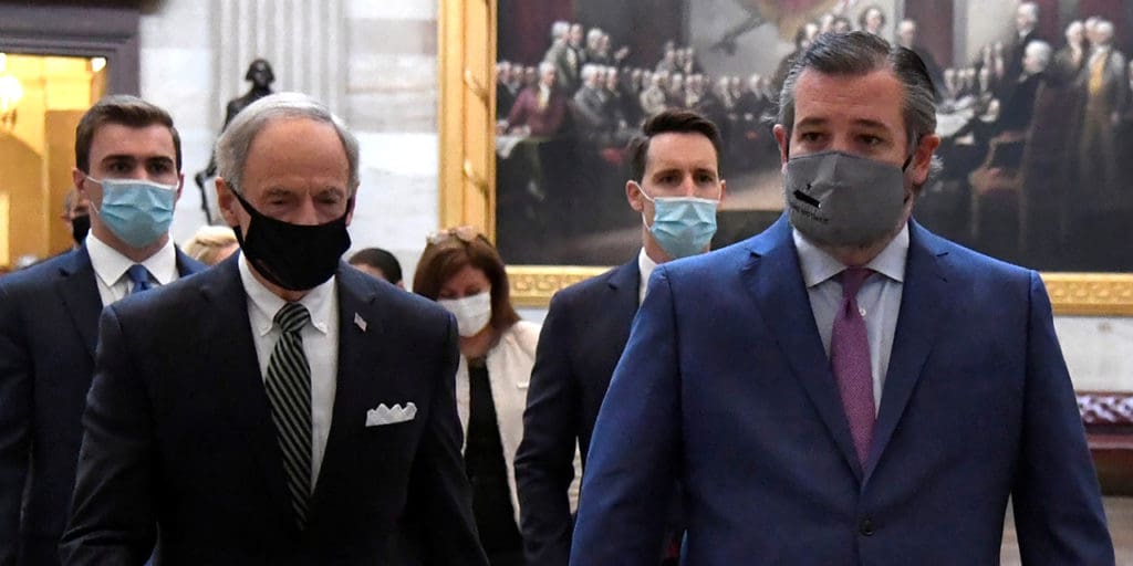 Ted Cruz and Josh Hawley