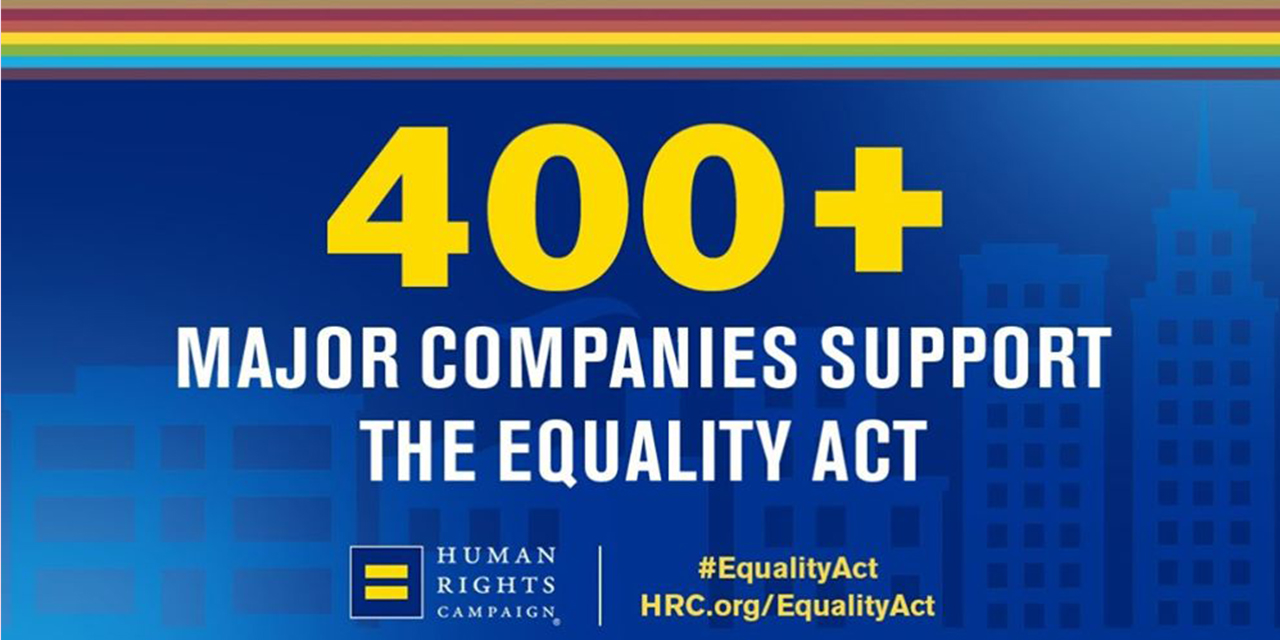 More than 400 Businesses Support ‘Equality Act’ – Showing Disdain for ...