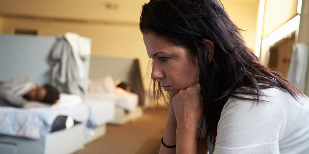 Women's homeless shelter