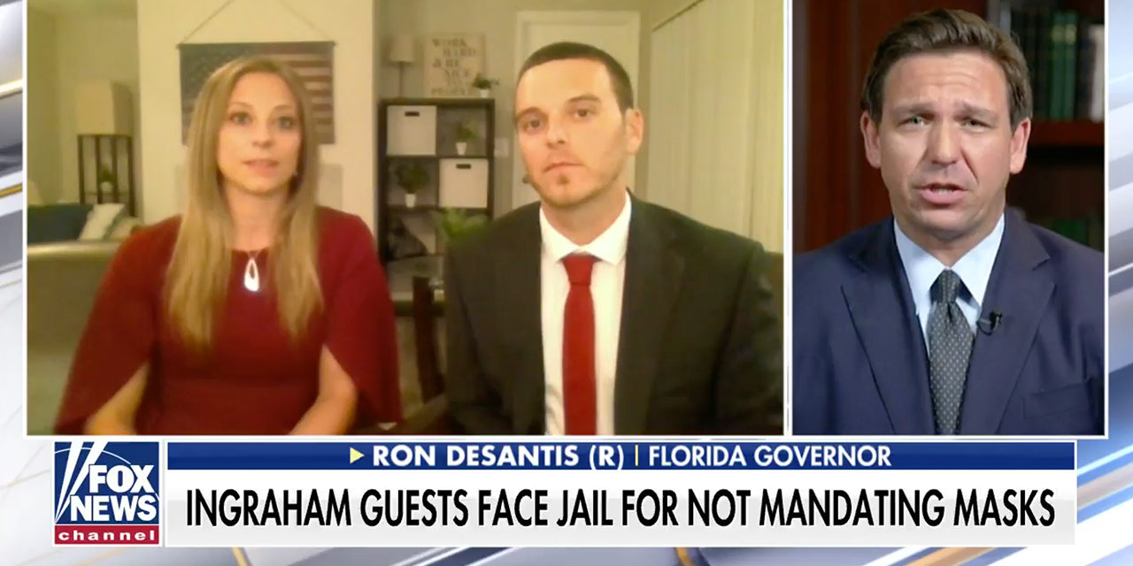 Governor DeSantis Grants Clemency to Couple Arrested for Not Mandating Facemasks in their Gym
