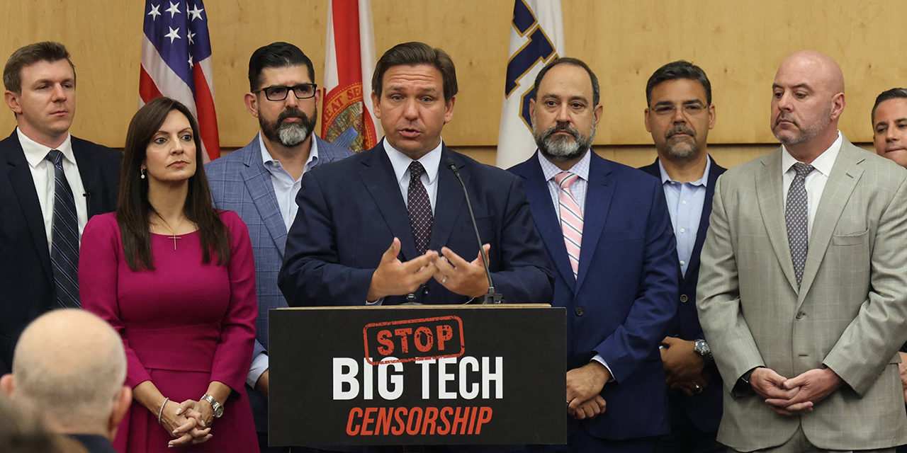 Governor Ron DeSantis Signs Bill to Stop Big Tech Censorship