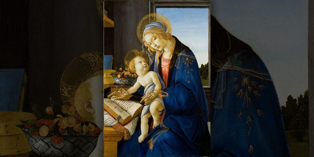 Madonna of the book|Annunciation|Holy Family|The Crucifixion|The Entombment