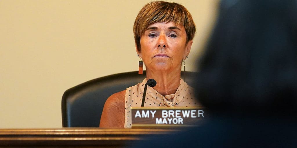 Mayor Amy Brewer