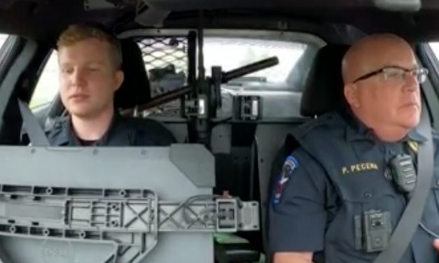 Police Captain Spends Final Patrol Before Retirement with Rookie Son