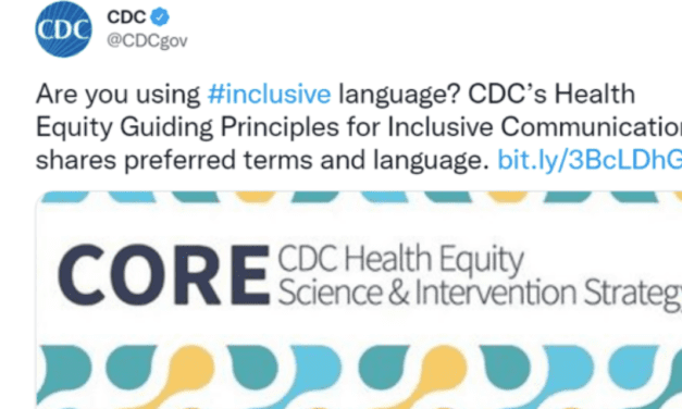 CDC Launches ‘Health Equity Guiding Principles for Inclusive Communication’