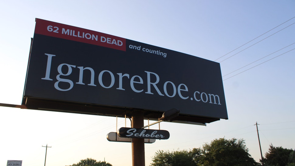 Pro-Life Billboard Removed After One Day Because of Death Threats